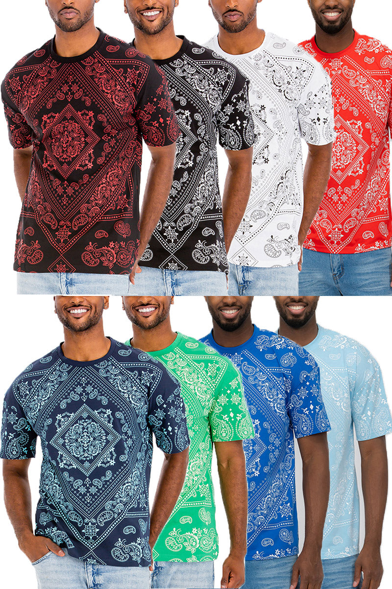 Paisley Print Tshirt