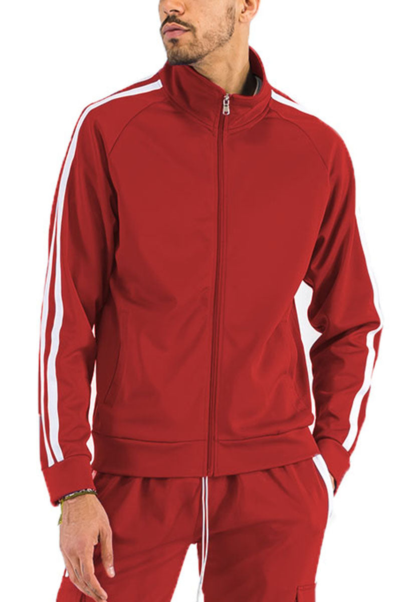 Two Stripe Zip Up Track Jacket