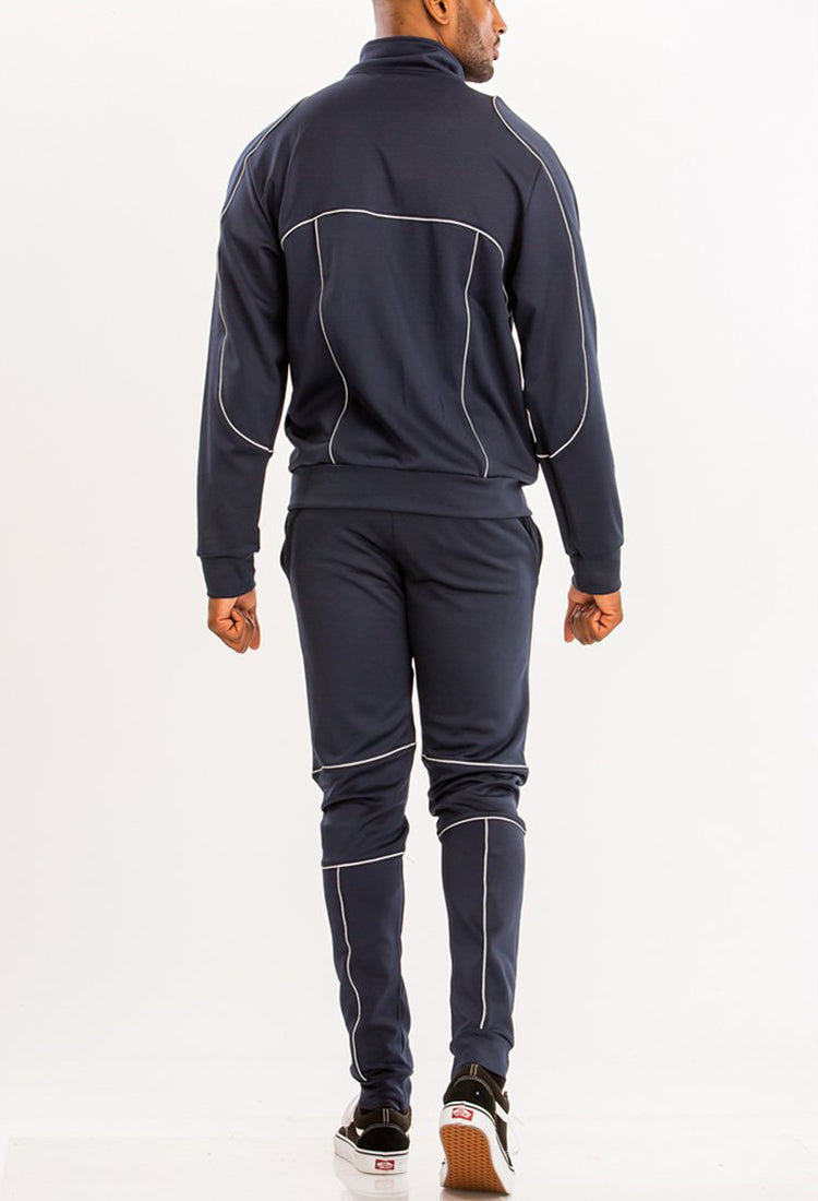 Reflective Piping Detailed Track Suit