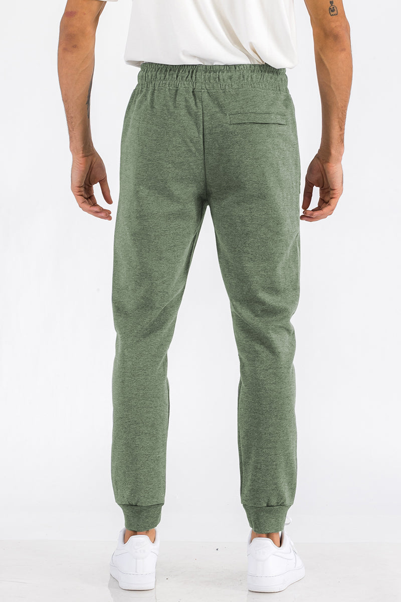 HEATHERED COTTON SWEATS