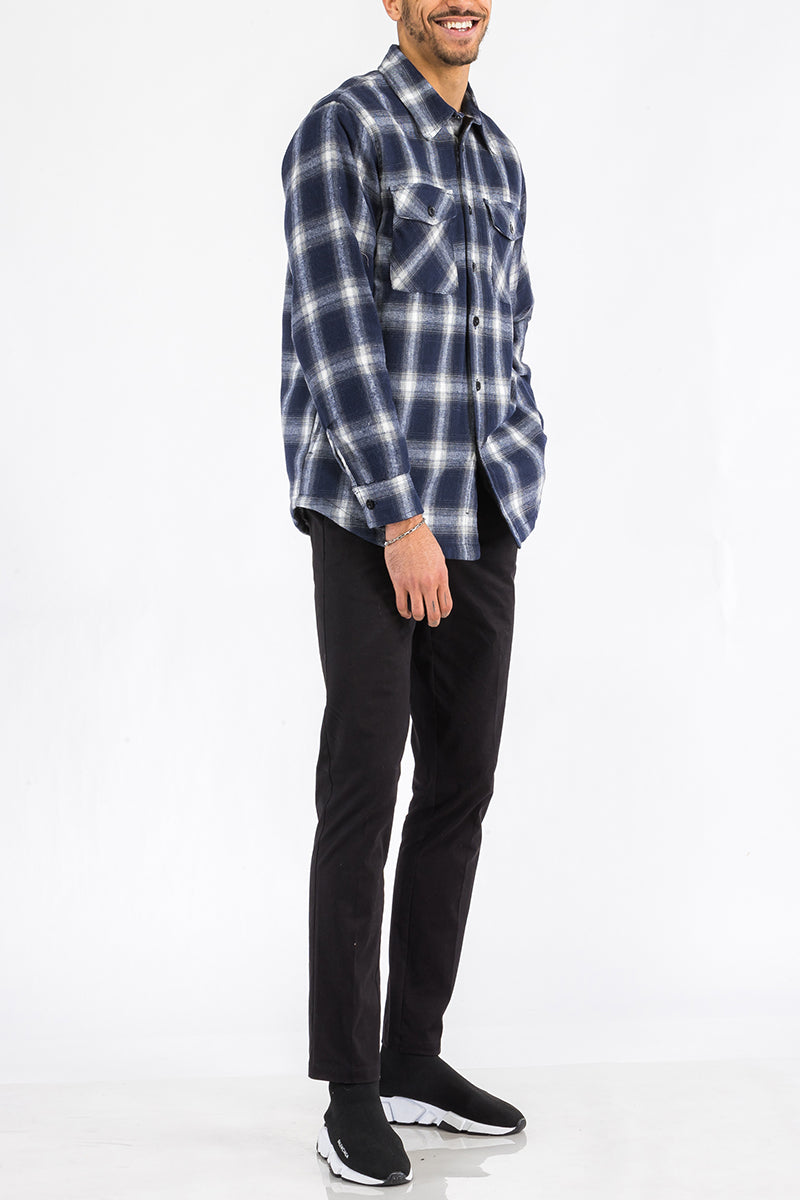 Quilted Flannel Shirt