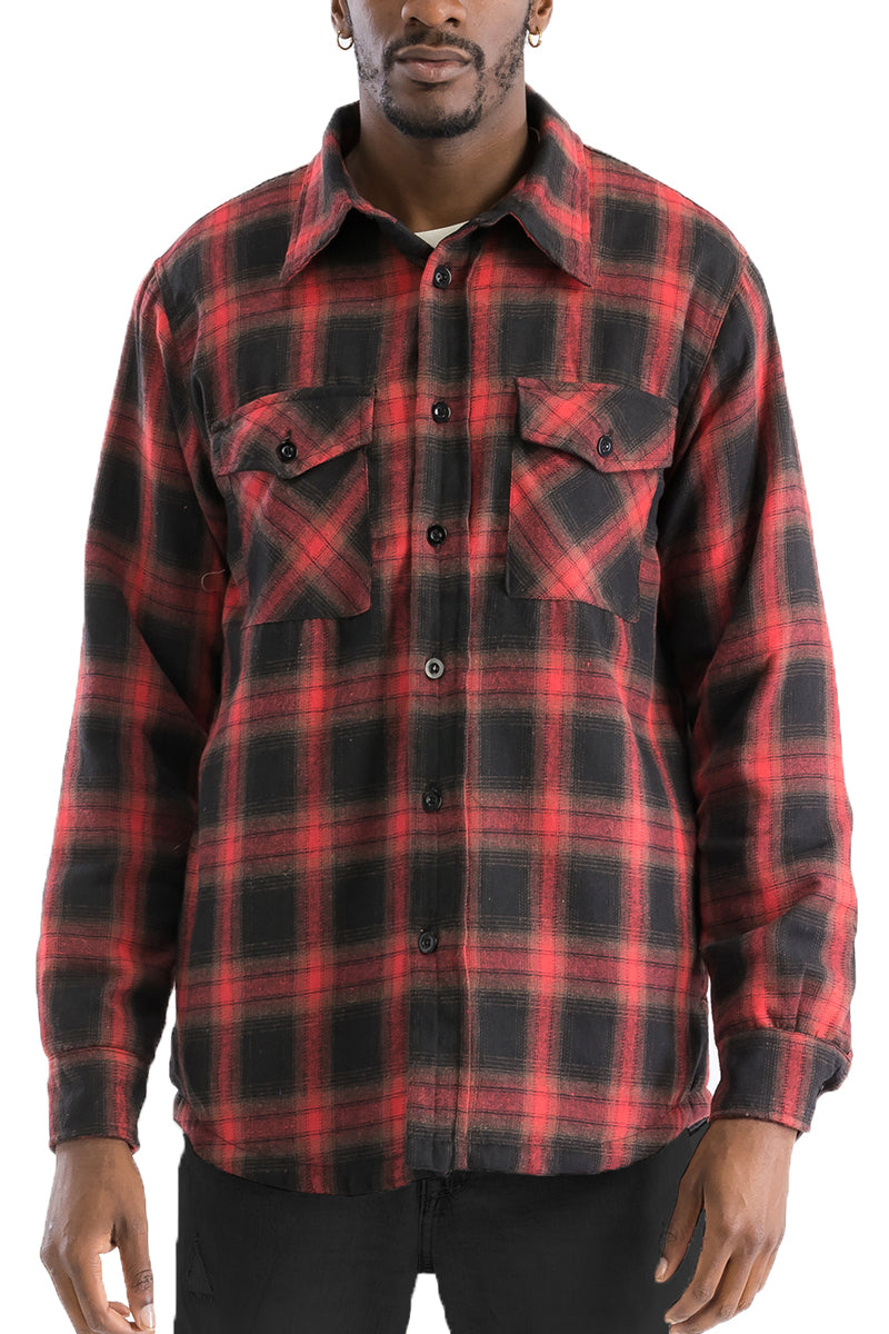 Quilted Flannel Shirt