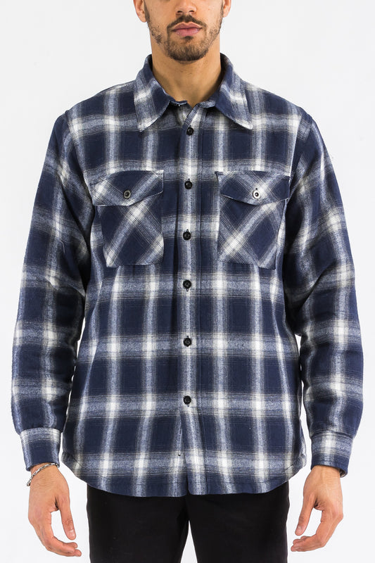 Quilted Flannel Shirt