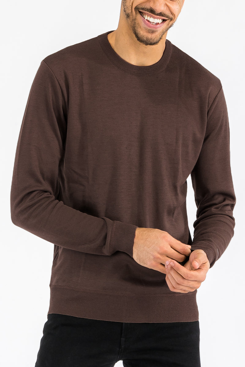 ROUND NECK KNIT SWEATER NR2011