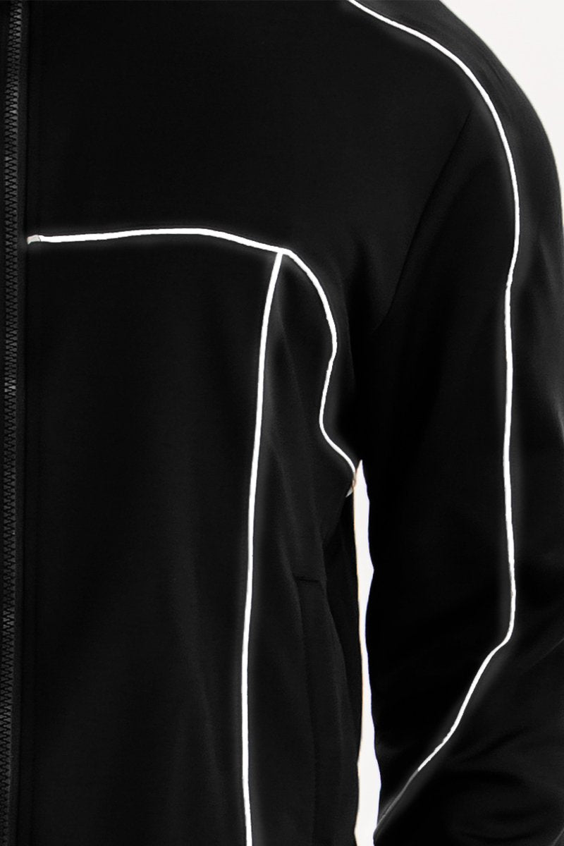 Reflective Piping Detailed Track Suit