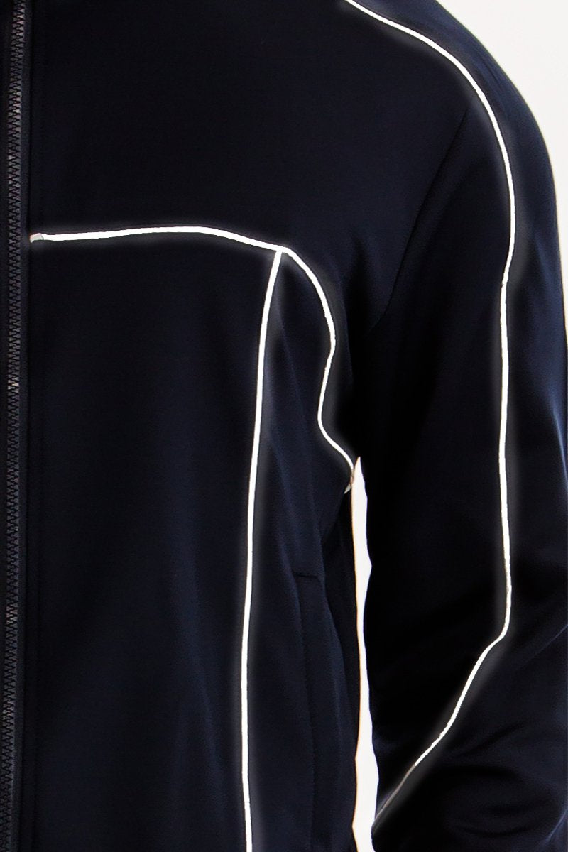 Reflective Piping Detailed Track Suit