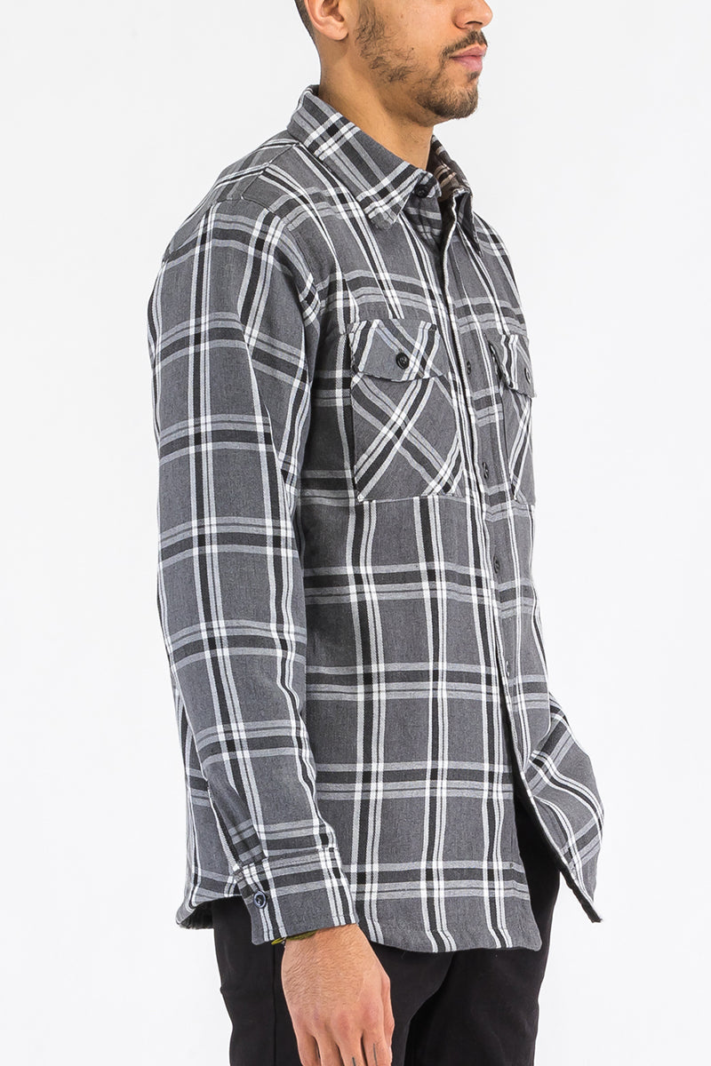 Quilted Flannel Shirt