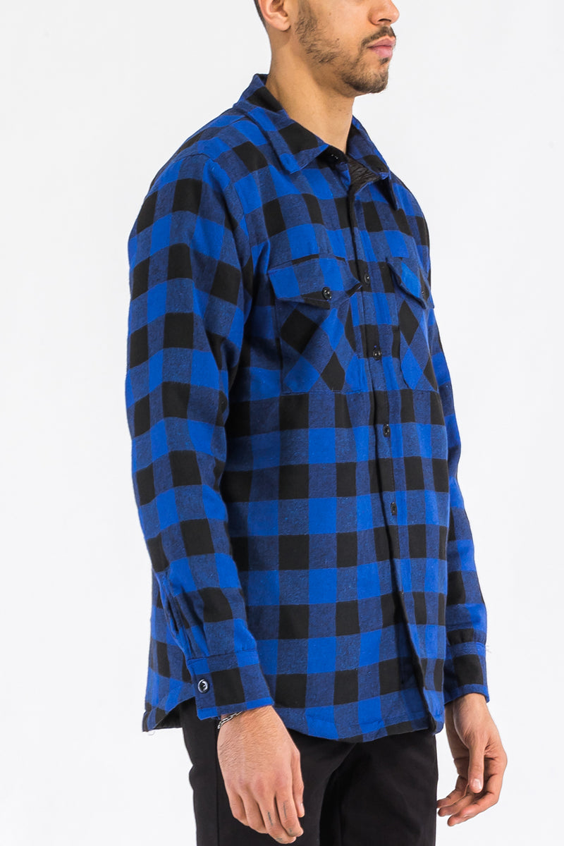 Quilted Flannel Shirt