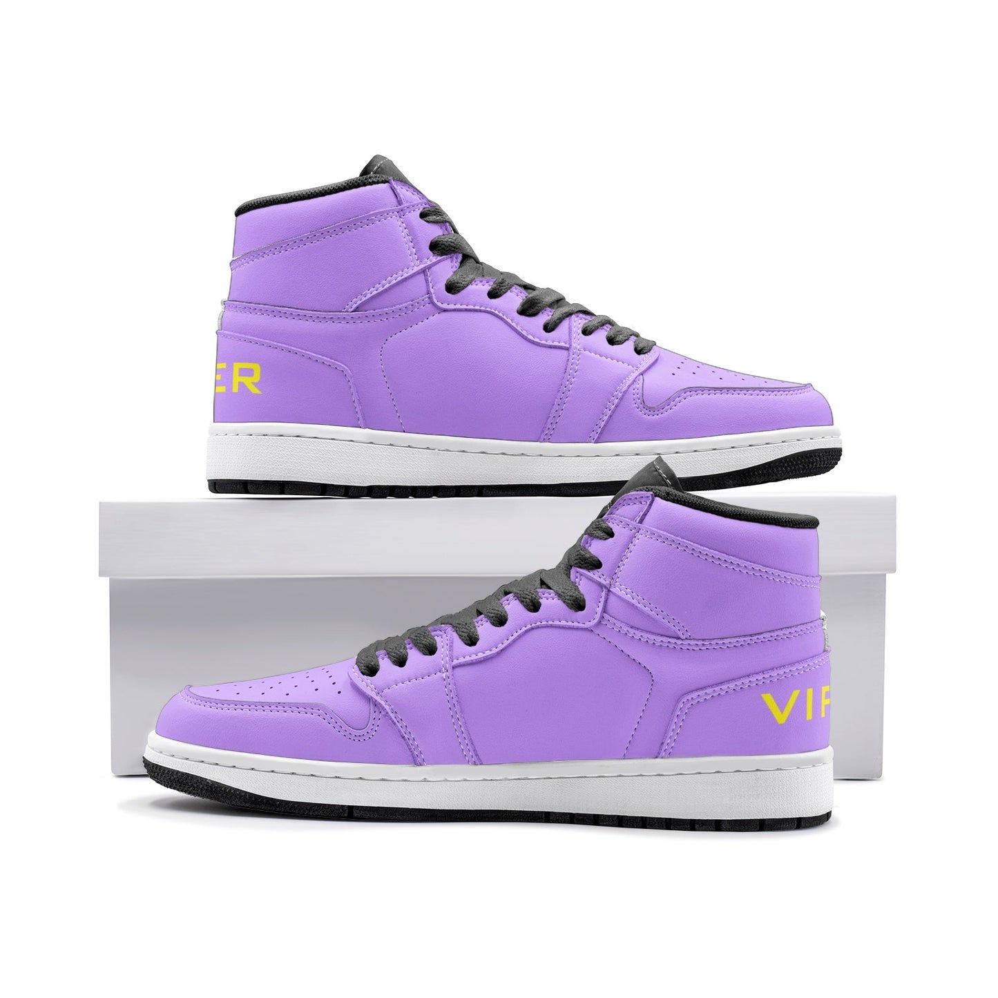 VIPER HIP HOP SHOES Style 55TO LAVENDER High Top Sneakers