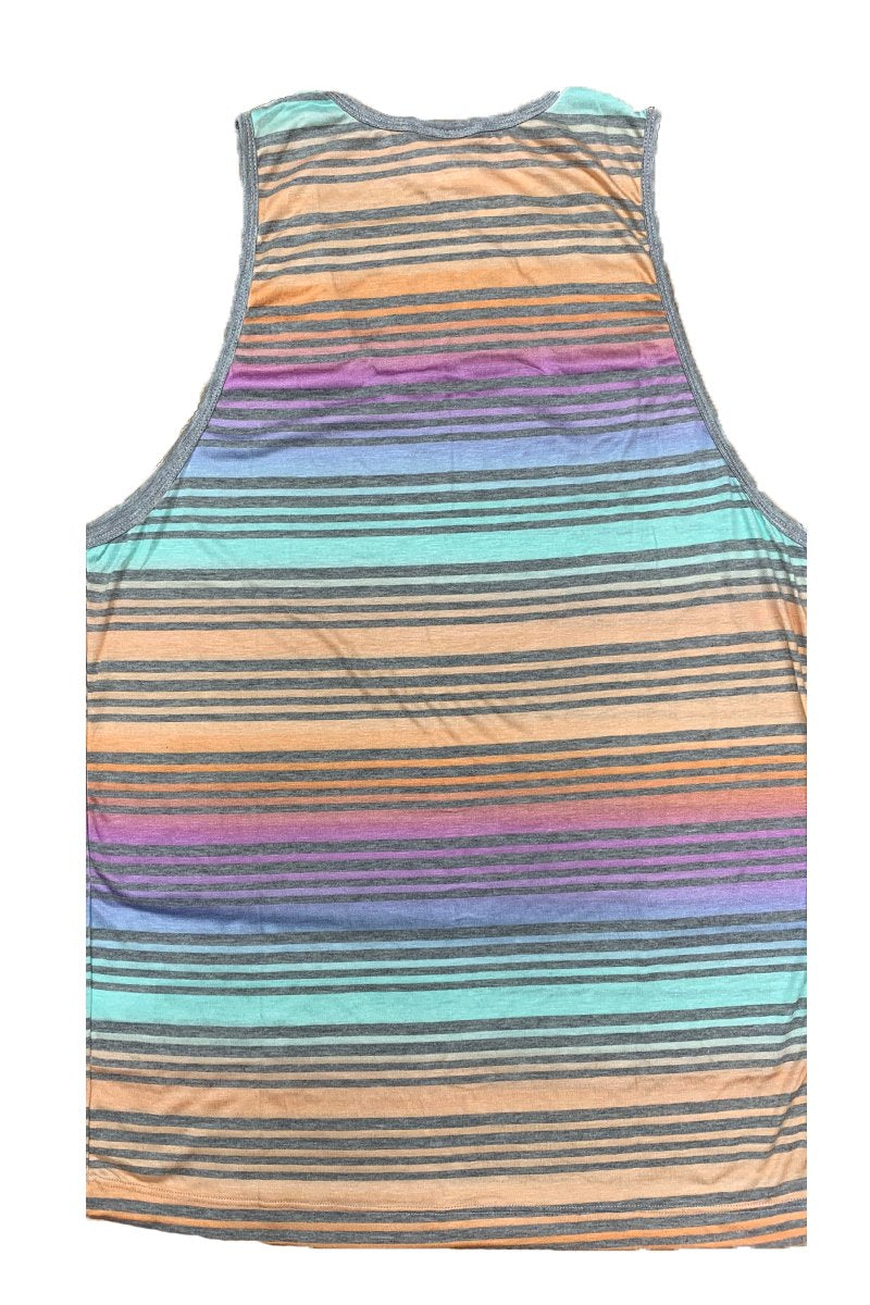 PASTEL STRIPED TANK TOP