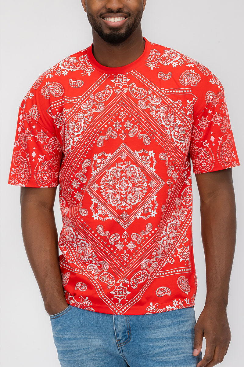 Paisley Print Tshirt