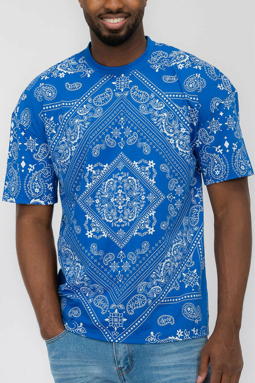 Paisley Print Tshirt